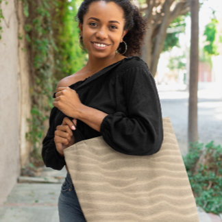 Coastal Currents – Custom Beach Sand Tote Bag