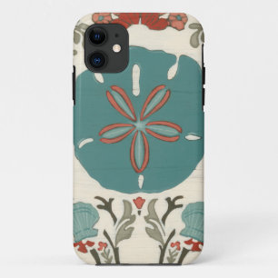 Coastal Damask I iPhone 11 Case