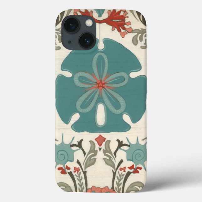 Coastal Damask II Case-Mate iPhone Case (Back)