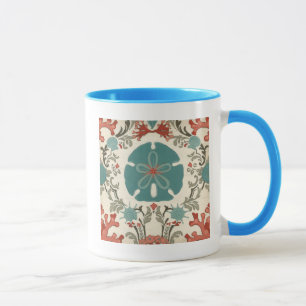 Coastal Damask II Mug