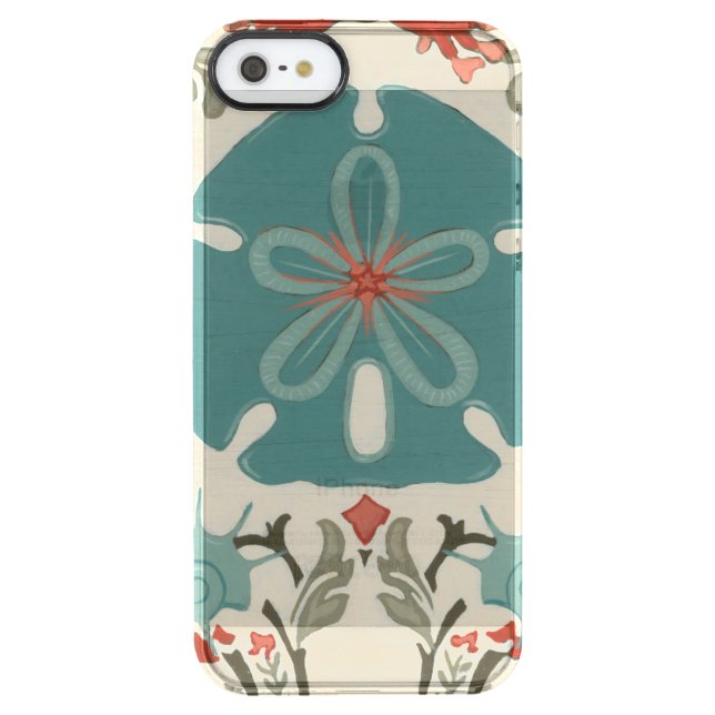 Coastal Damask II Uncommon iPhone Case (Back)