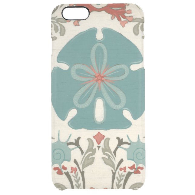 Coastal Damask II Uncommon iPhone Case (Back)