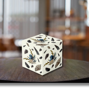 Coastal decor for shelves home bedroom bathroom cube