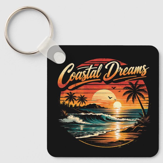 Coastal Dreams Keychain (Front)