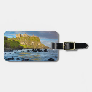 Coastal Dunluce castle, Ireland Luggage Tag