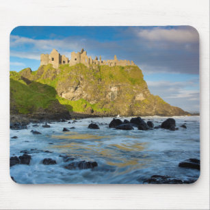 Coastal Dunluce castle, Ireland Mouse Pad