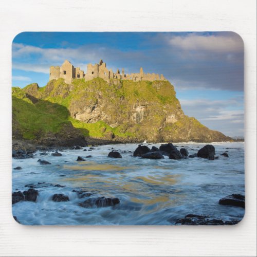 Coastal Dunluce castle Ireland Mouse Pad