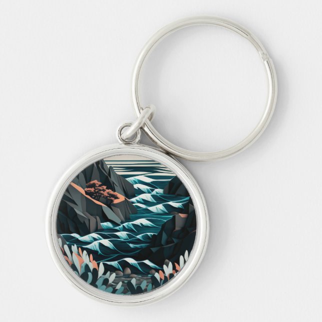 Coastal Energy Keychain (Front)