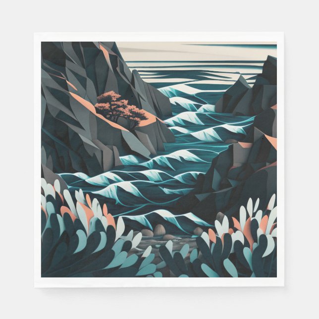 Coastal Energy Napkins (Front)
