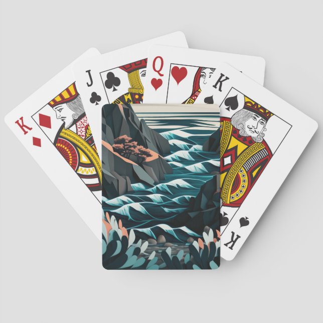Coastal Energy Poker Cards (Back)
