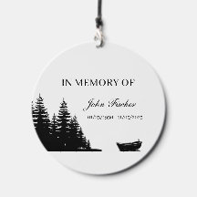 Coastal Fisherman Maritime Personalized Memorial