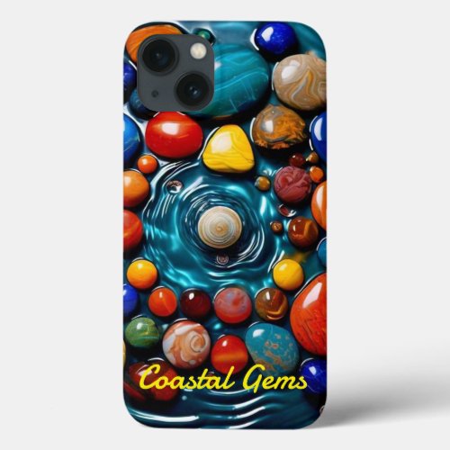 Coastal Gems Unveiled iPhone 13 Case