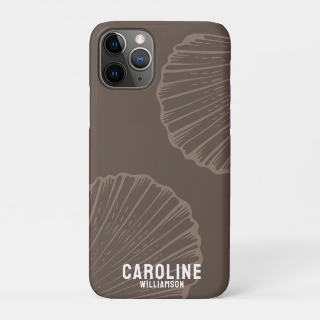 Coastal granddaughter nautical neutral seashell Case-Mate iPhone case (Back)