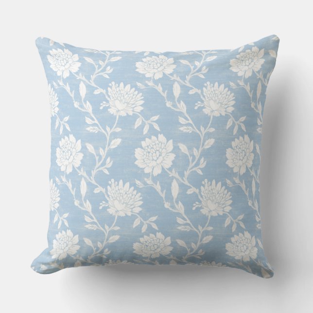 Coastal Granddaughter Throw Pillow (Front)