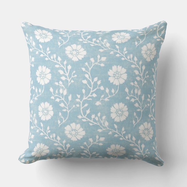 Coastal Granddaughter Throw Pillow (Front)