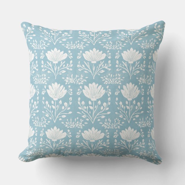 Coastal Granddaughter Throw Pillow (Front)