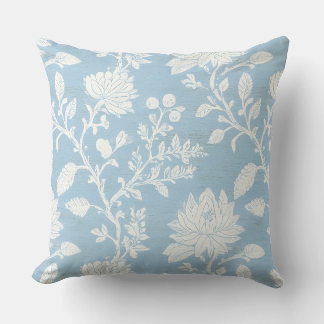 Coastal Granddaughter Throw Pillow (Front)