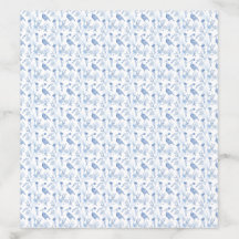 Coastal Grandmother Blue Toile Chinoiserie 