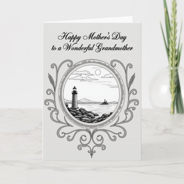 Coastal Grandmothers Day Card (Front)