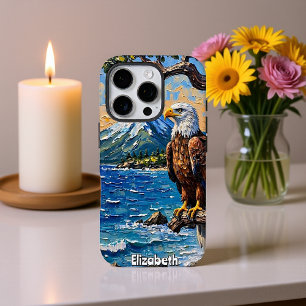 Coastal Guardian: Eagle's Mountain Vista iPhone 16 Pro Case
