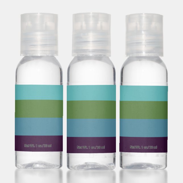 Coastal harmony stripes hand sanitizer (Set)