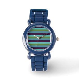 Coastal harmony stripes watch