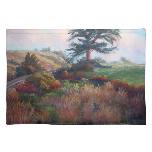 Coastal Highway at Martins Beach Placemat (Front)