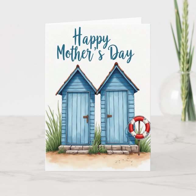 Coastal Home Mothers Day Card (Front)