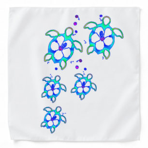 Coastal Honu Hawaiian Turtles Bandana