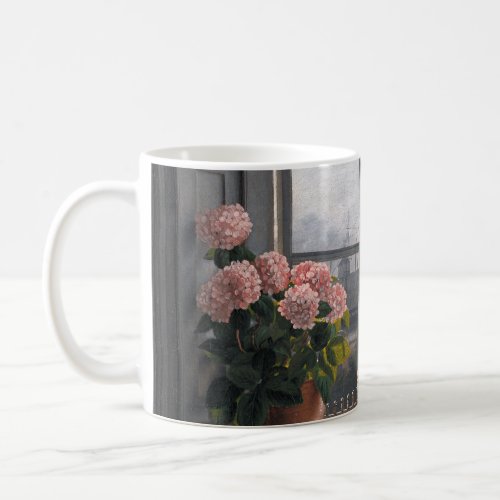 Coastal Invitation Open Window  Seascape Coffee Mug