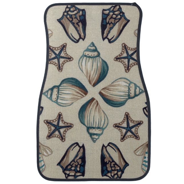 Coastal Kaleidoscope I Car Mat (Front)