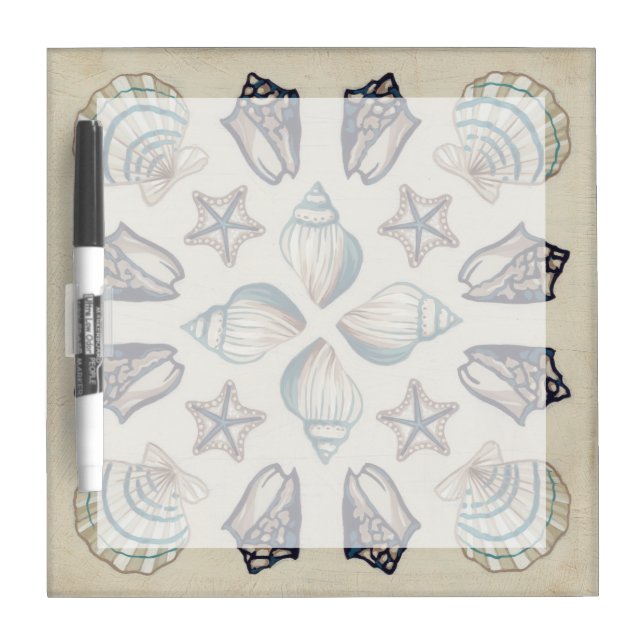 Coastal Kaleidoscope I Dry-Erase Board (Front)