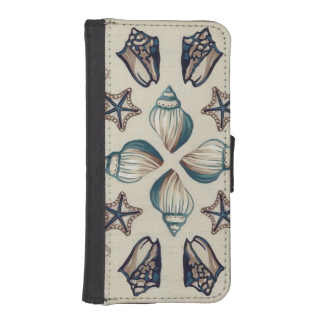 Coastal Kaleidoscope I iPhone Wallet Case (Front)