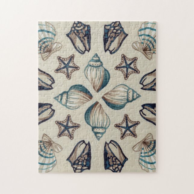 Coastal Kaleidoscope I Jigsaw Puzzle (Vertical)