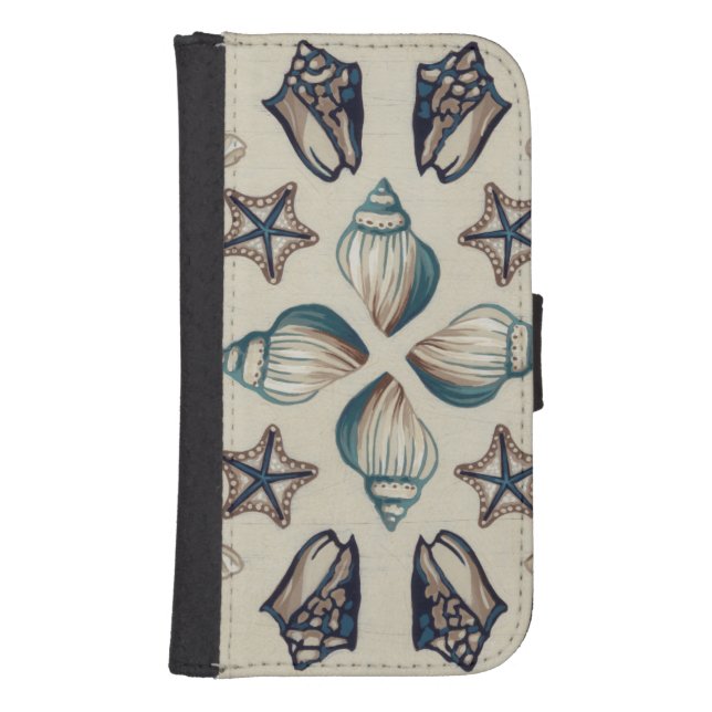 Coastal Kaleidoscope I Samsung Galaxy Wallet Case (Front)