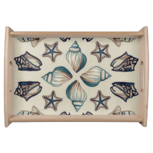 Coastal Kaleidoscope I Serving Tray