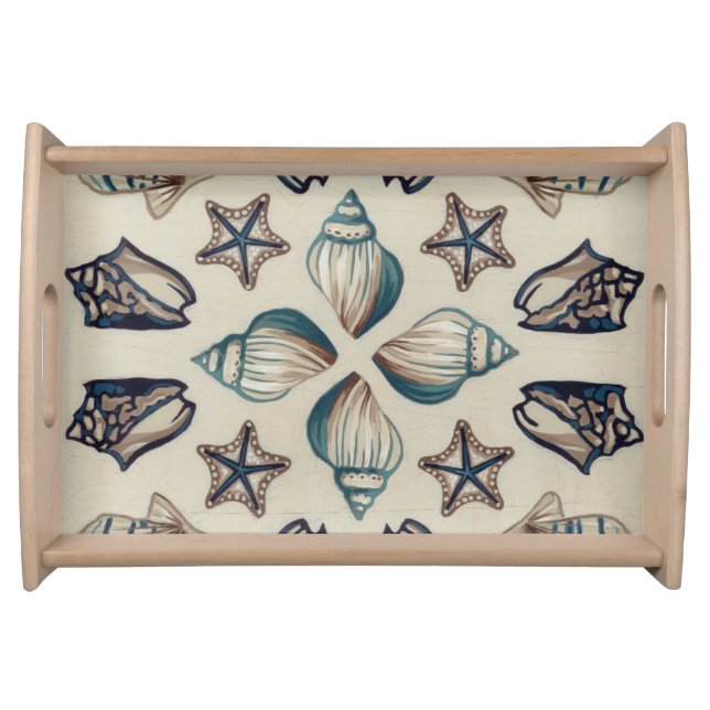 Coastal Kaleidoscope I Serving Tray (Front)