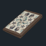 Coastal Kaleidoscope I Trifold Wallet<br><div class="desc">Marine Life</div>