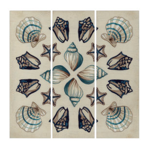 Coastal Kaleidoscope I Triptych