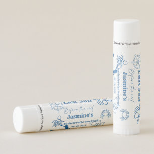 Coastal Last Sail Before the Veil Bachelorette Lip Balm