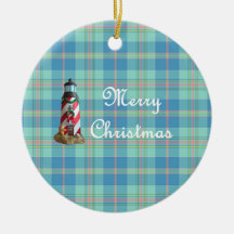 Coastal Lighthouse Christmas Ornament