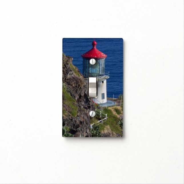 Coastal lighthouse, Hawaii Light Switch Cover (In Situ)