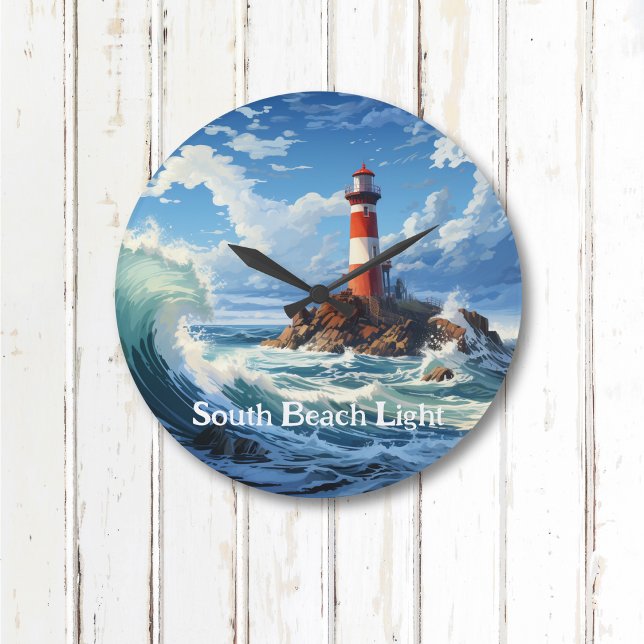 Coastal Lighthouse Large Clock (Creator Uploaded)