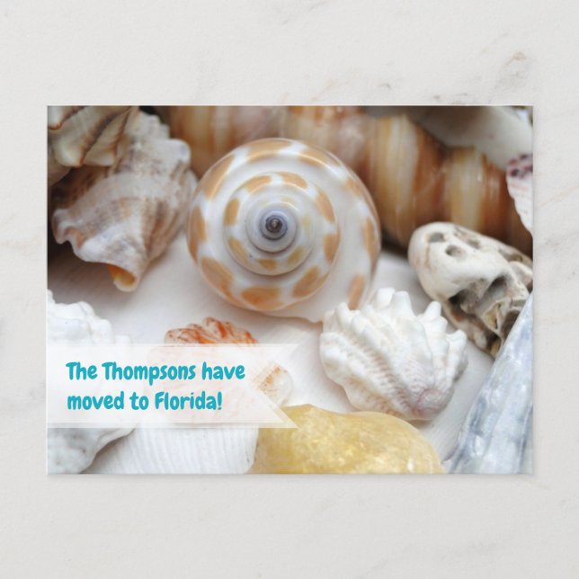 Coastal Living New Address Postcards (Front)