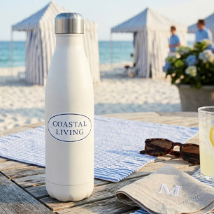 Coastal Living Preppy Oval Sticker