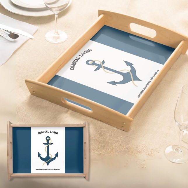 Coastal Living Teal  Serving Tray (Creator Uploaded)