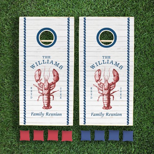 Coastal Lobster Seaside Family Reunion