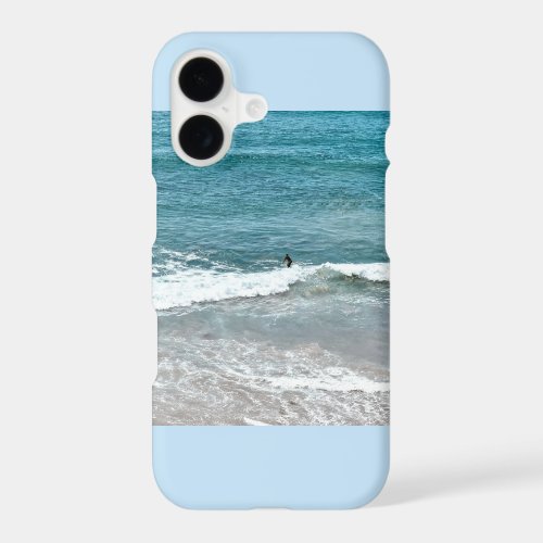 Coastal Lonely Surfer California Ocean iPhone 17 Case