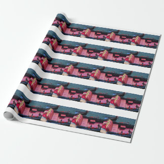 Coastal Luxury Gondola in Venice Wrapping Paper