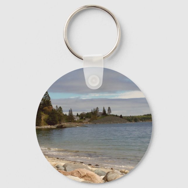Coastal Maine Keychain (Front)